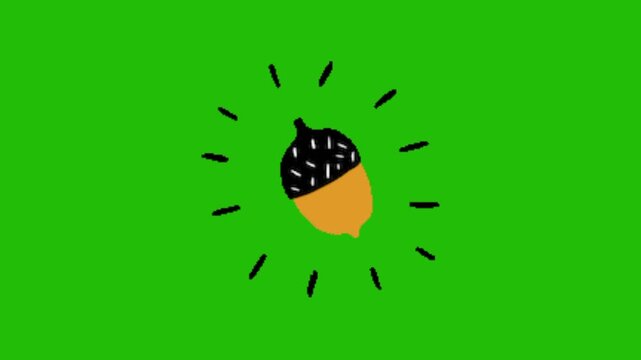 Peanut vector illustration