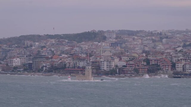 A view of the Asian continent from Topkapi Palace in Istanbul.