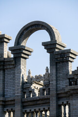 Fototapeta premium The DaYuChunQiu Cultural Park Architectural Complex in Shangqiu, Henan Province, China