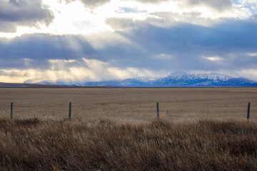 View of the western Montana landscape