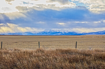View of the western Montana landscape