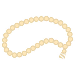 Obraz premium Prayer Beads Illustration 