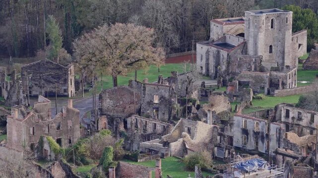 Oradour-sur-Glane (France) | Drone