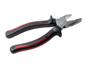 Obraz premium Close up of an isolated pliers on a transparent background