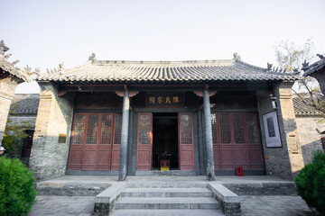 The ancient buildings of the Chen Family Courtyard in the ancient city of Shangqiu, Henan Province, China