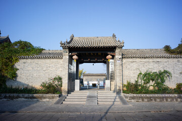 The ancient buildings of the Chen Family Courtyard in the ancient city of Shangqiu, Henan Province, China