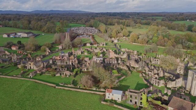 Oradour-sur-Glane (France) | Drone