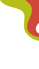 Abstract Colorful Curved Shapes