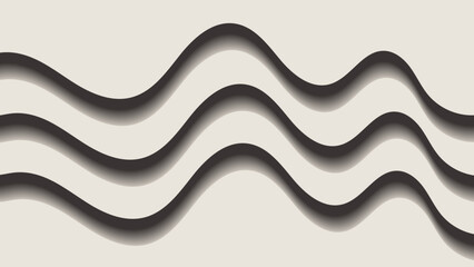Abstract Wavy Line Pattern