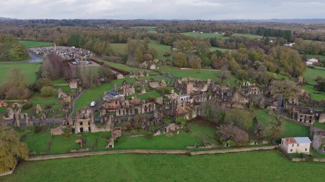 Oradour-sur-Glane (France) | Drone