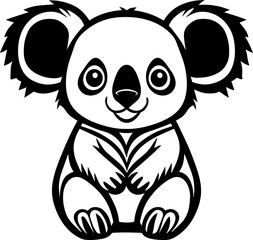 Cute Koala Bear Illustration