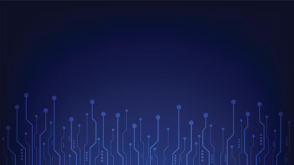abstract technology background. digital circuit board with blank space