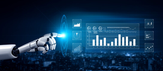 An AI interface for financial data analysis and stock market reporting. Using AI to generate charts for tracking trends and investment data. Motif