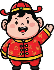 Close-up of red cartoon helmet with yellow and orange details