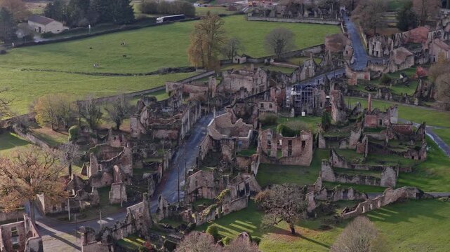 Oradour-sur-Glane (France) | Drone