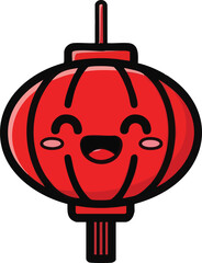 Red and black abstract shapes on white background