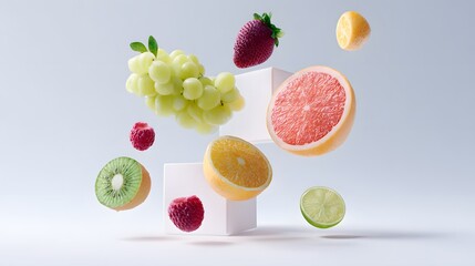 Clear fruit image, photo , generation AI 