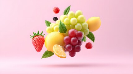 Clear fruit image, photo , generation AI 