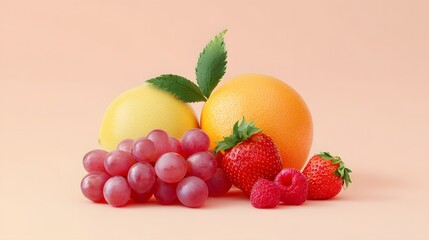 Clear fruit image, photo , generation AI 