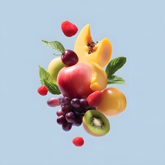 Clear fruit image, photo , generation AI 