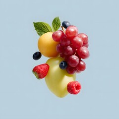 Clear fruit image, photo , generation AI 
