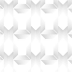 Seamless 3D geometric cube pattern background for modern abstract design