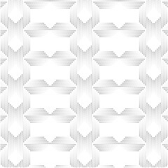 Seamless 3D geometric cube pattern background for modern abstract design