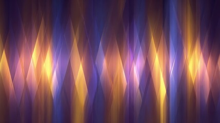 Colorful abstract light patterns create a vibrant and energetic mood.