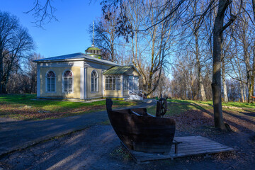 Exploring the serene landscape of Pereslavl-Zalessky in autumn's golden light