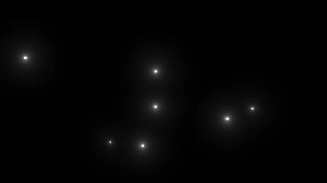 Paparazzi camera flashes animation on black background. Photography Camera flashing animation. Random bright blinking lights loopable. bright flashes for overlay