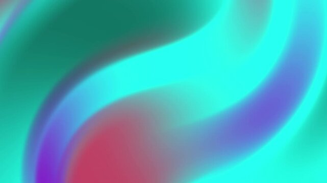 Abstract fluid gradient background with smooth S-shaped waves in teal, cyan, blue, and subtle red accents. Soft blur and flowing transitions create depth, motion, and a modern digital look.