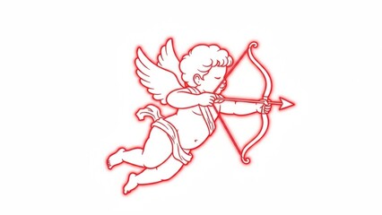 Valentine's day heartfelt quotes on pink background