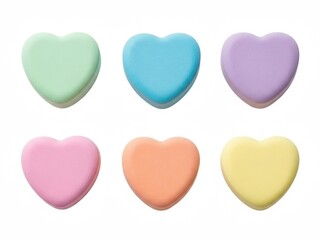 Happy valentine's day heart with red background and white cursive text