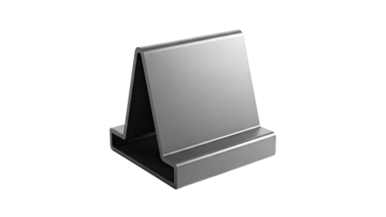 Minimalist Dark Gray Tablet Stand
