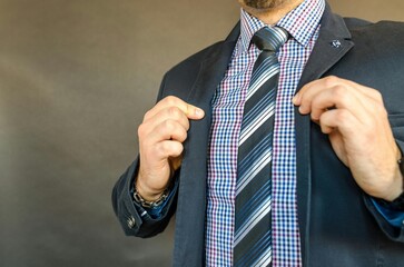 businessman with tie
