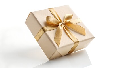 Obraz premium gift box isolated on white