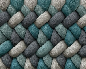 Intricate Woven Pattern Texture Design