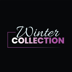 Winter collection label