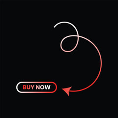 Buy Now Button with Looping Arrow