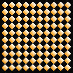 Orange Gradient Diamond Grid Texture
