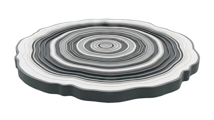 Abstract Circular Topography