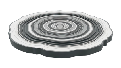 Abstract Circular Topography