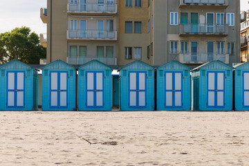 Beach Huts, Venice Lido