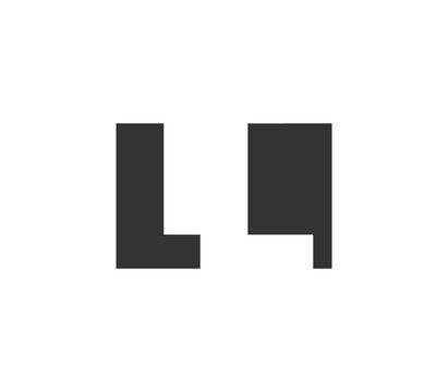 LLI logo design. Initial letter L L I bold font style for tech startups, consulting, corporate branding. Creative company name, headlines typography identity, trendy logotype.