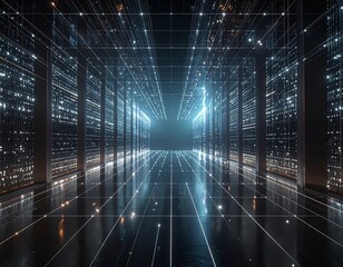 サイバー空間　AIイメージ