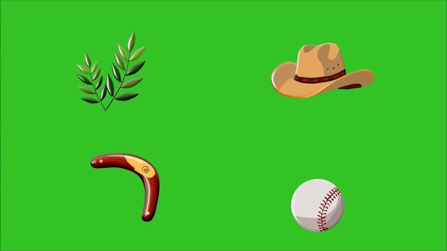 2D Animated Nature and Lifestyle Objects for Creative Design