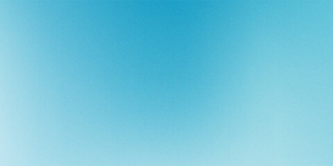 Fototapeta premium A soft, grainy gradient transitions from a bright white at the top to a light blue at the bottom, creating a serene and airy background.