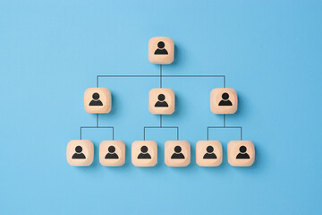 Corporate Teamwork and Communication concept