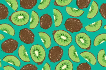 Seamless lychee fruit pattern with tropical and fresh vibes. Suitable for summer designs, food packaging, textiles, and cheerful decorative backgrounds.
