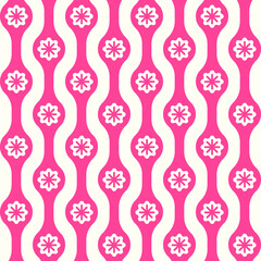 Abstract Floral Vector Seamless Pattern